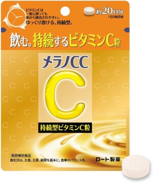 Rohto Melano CC Sustained Vitamin C with Beauty and Health