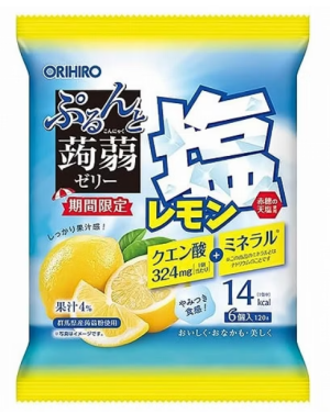 ORIHIRO Purunto Konjac Jelly Salt Lemon