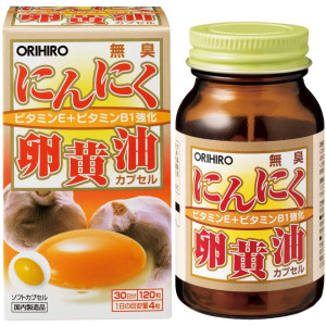 Orihiro Garlic Extract & Egg Yolk & Vegetable Oil