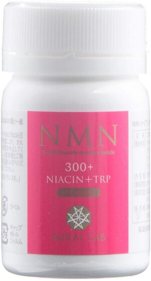 Mirai Lab NMN 300+ Niacin + Tryptophan Plus for Nervous System