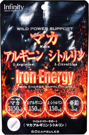 Energy Complex Infinity Iron Energy Maca + L-Arginine + L-Citrulline