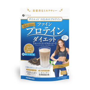 Protein Drink with MSM FINE JAPAN Protein Diet AYA'S Selection Milk Tea Flavor