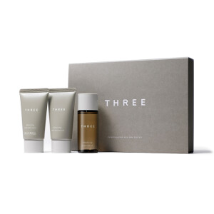 THREE Balancing Stem Skin Care First Kit for Oily and Combination Skin