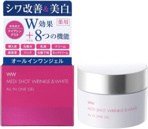 Meishoku Medi Shot Wrinkle & White All In One Gel