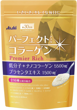 Asahi Premium Rich Low Molecular Weight Collagen & Placenta Firm & Healthy Skin Powder