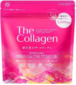 Shiseido The Collagen Powder with Hyaluronic Acid and Ceramides for Skin Elasticity