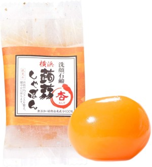 Kyoto Konnyaku Shabon Prunus Armeniaca Natural Soap with apricot extract