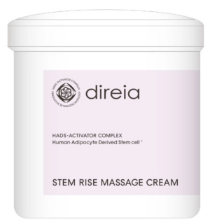 DIREIA Stem Rise Massage Cream for Skin Lifting and Restoration with Peptides and Growth Factors